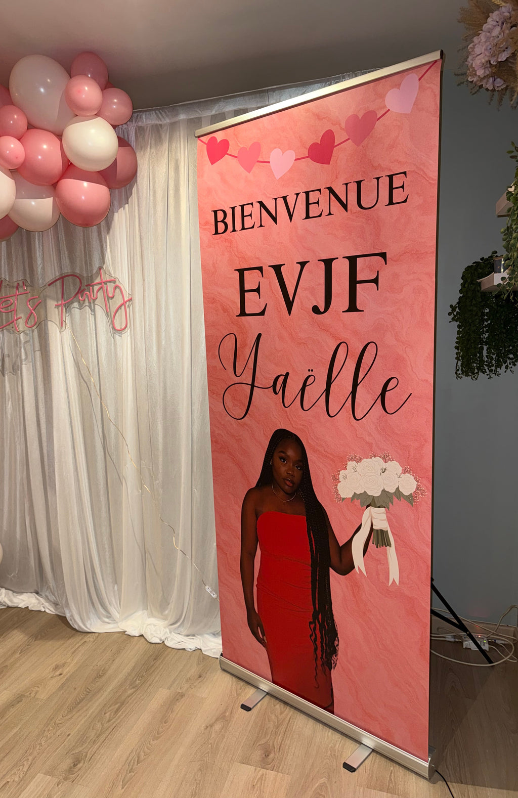 Affiche de bienvenue XL