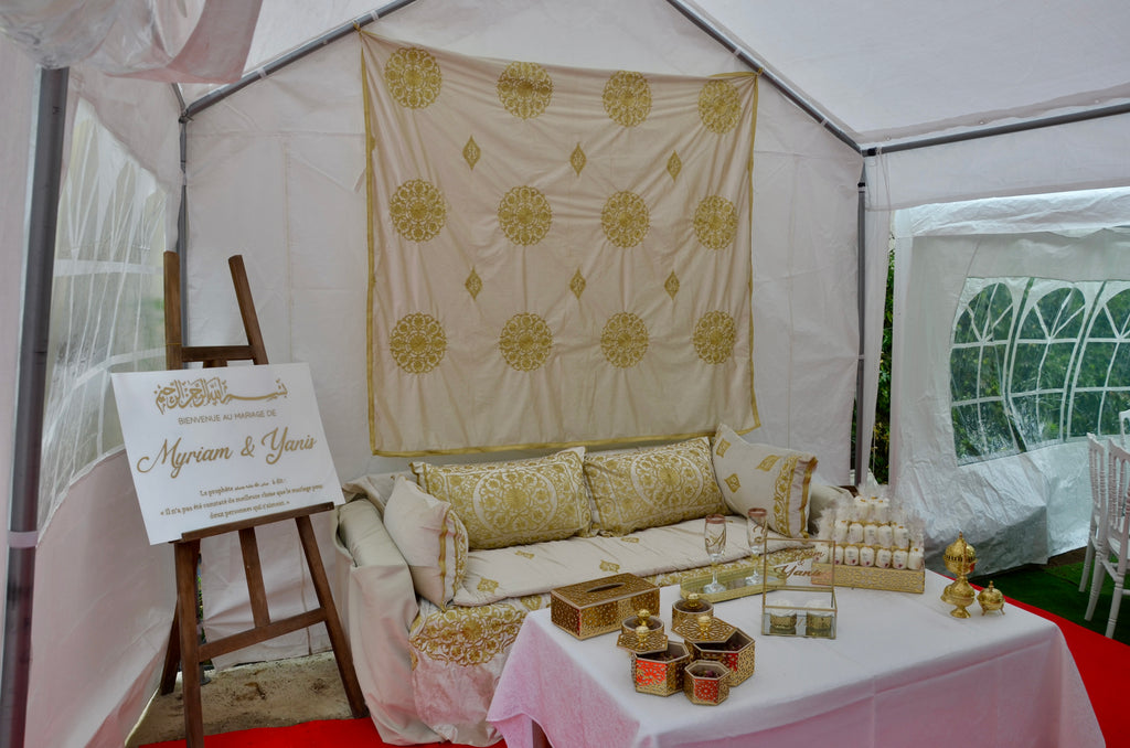 Coin mariée traditionnel or