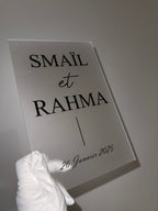 Plaque plexi 100% personnalisable