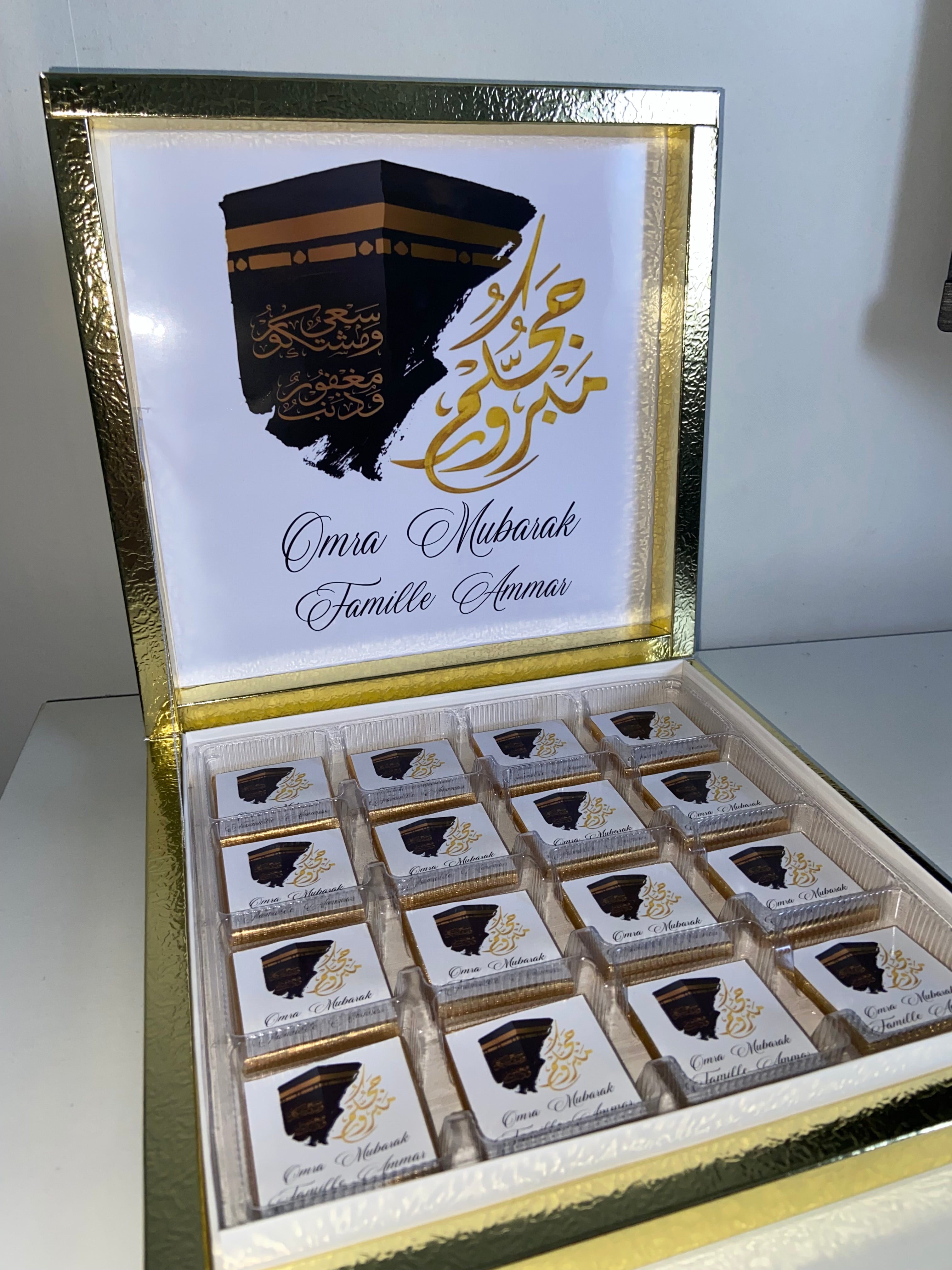 Boîte de chocolats taille M