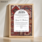 Contrat- Tapis d'Orient