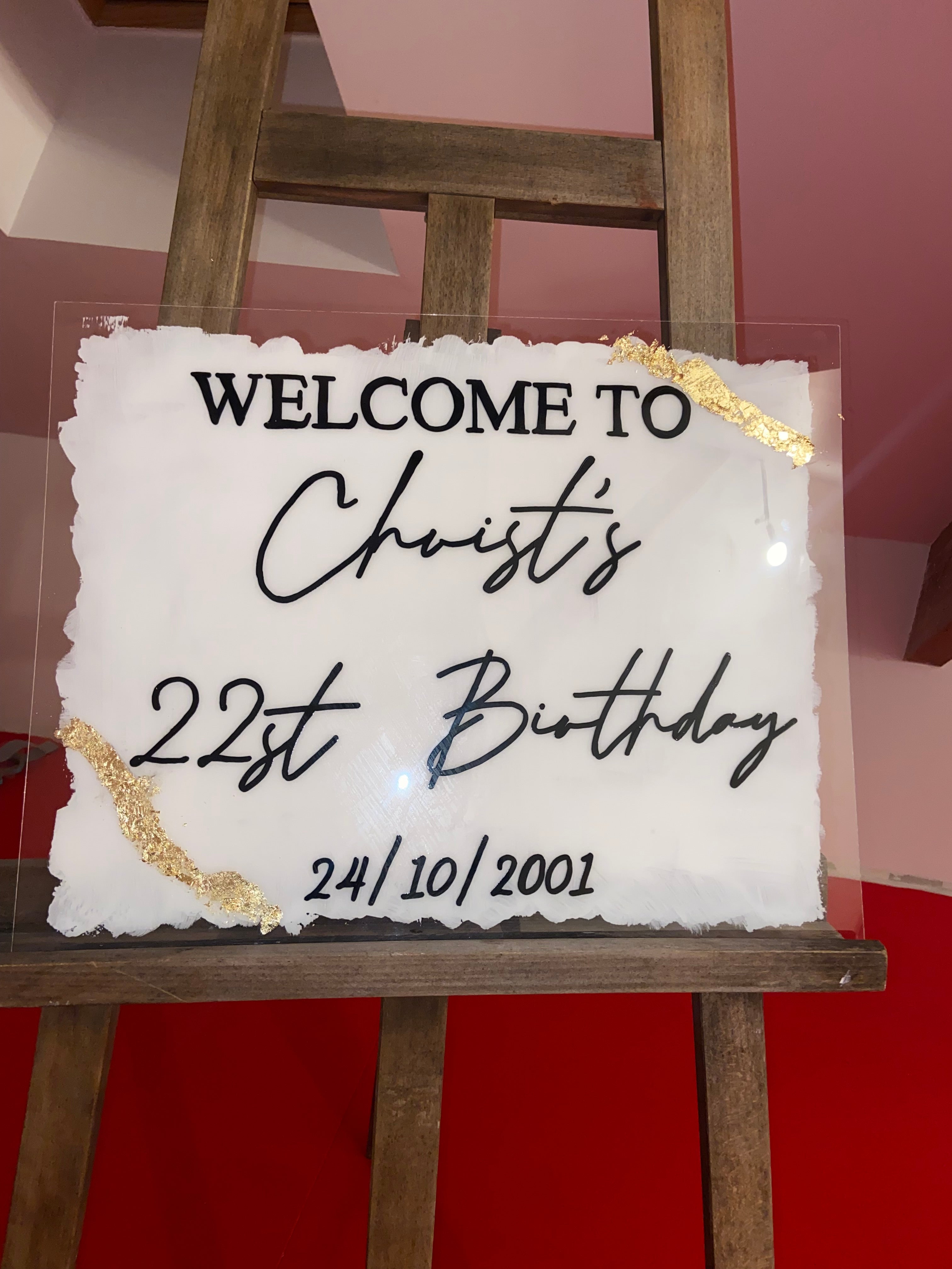 Plaque plexi 100% personnalisable