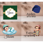 Bougies - Fond deco miniature