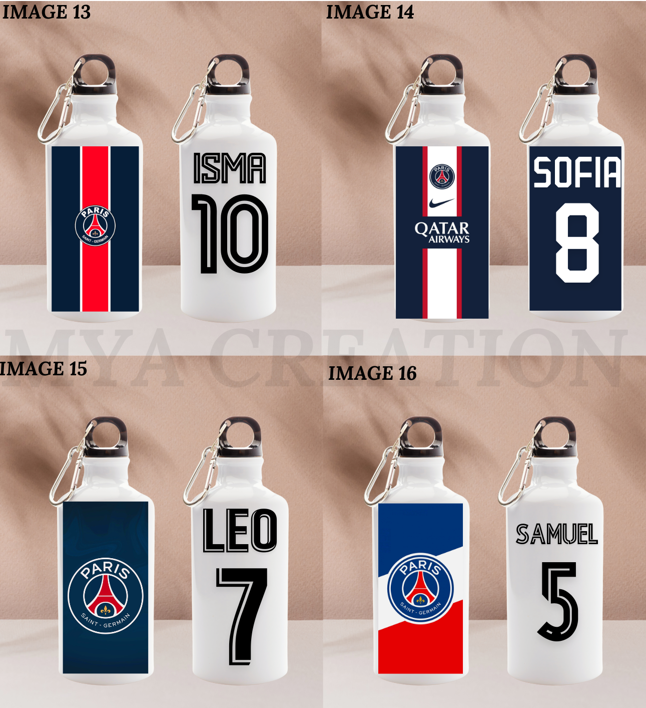 Gourde - Equipe de foot