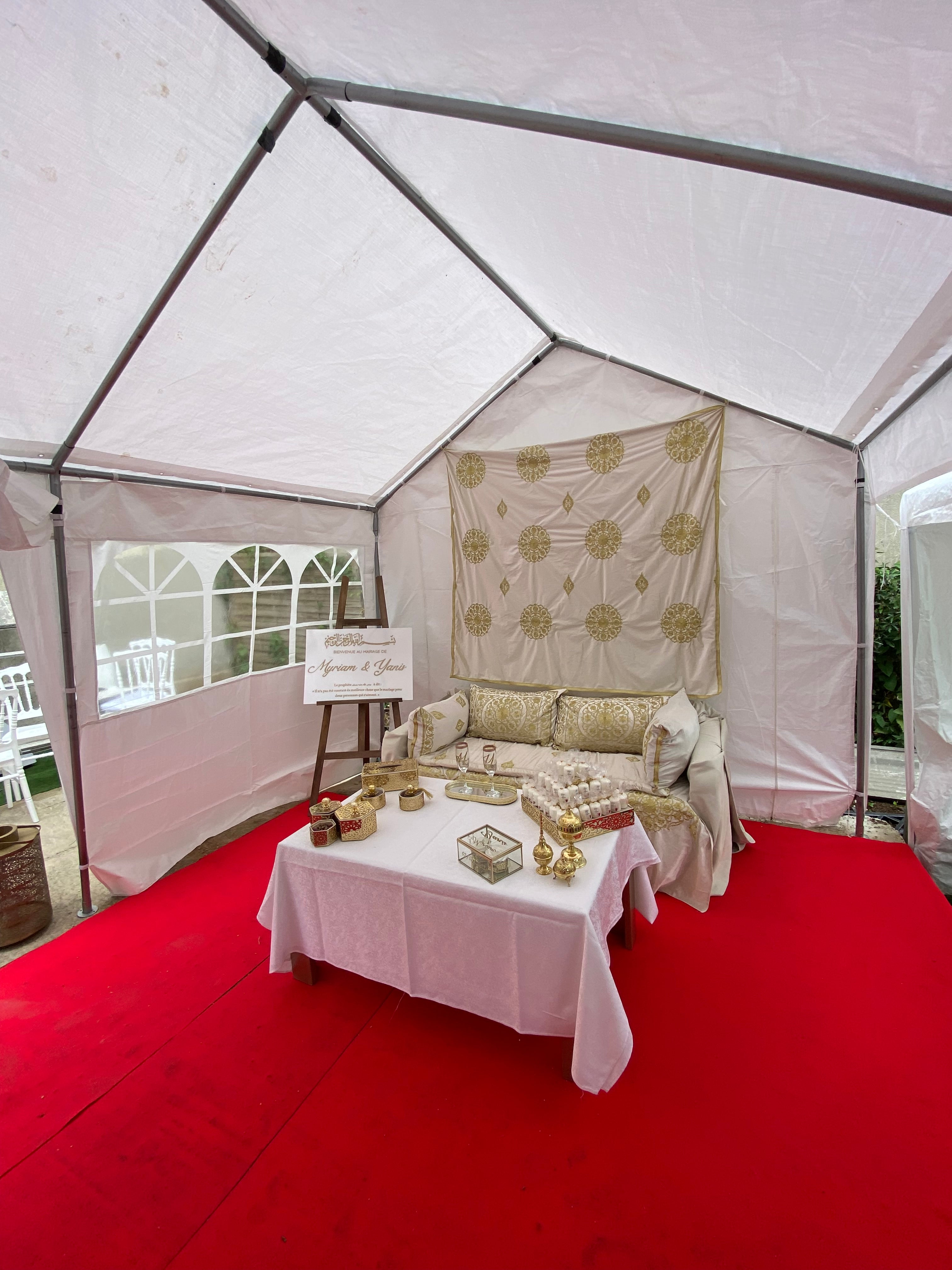 Coin mariée traditionnel or