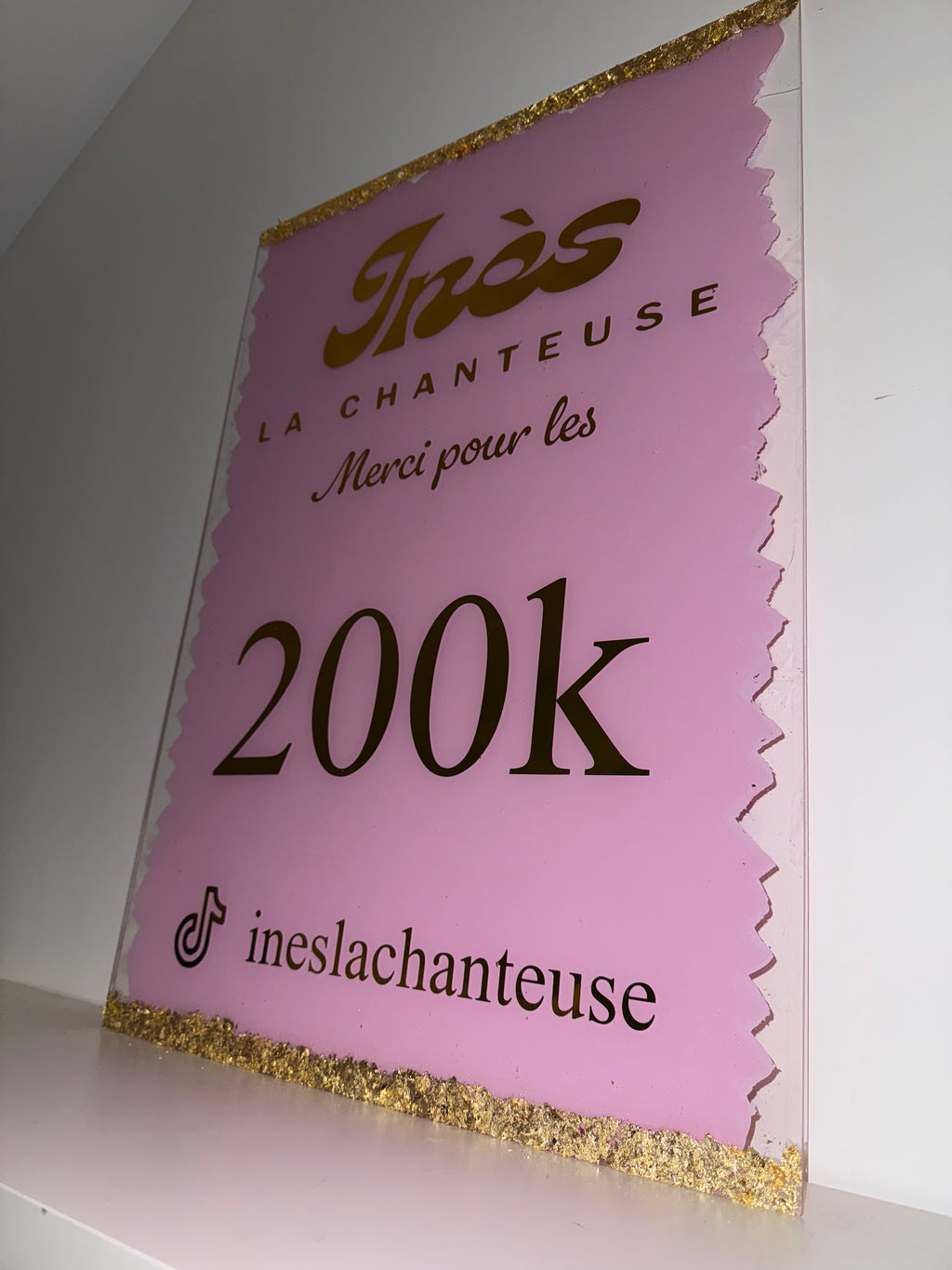 Plaque plexi 100% personnalisable