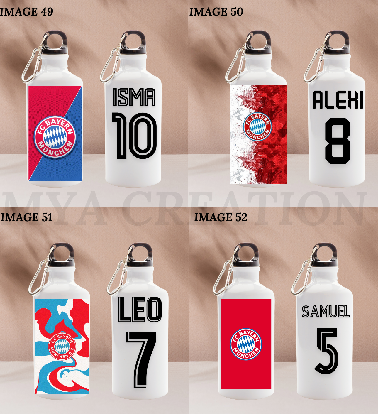 Gourde - Equipe de foot