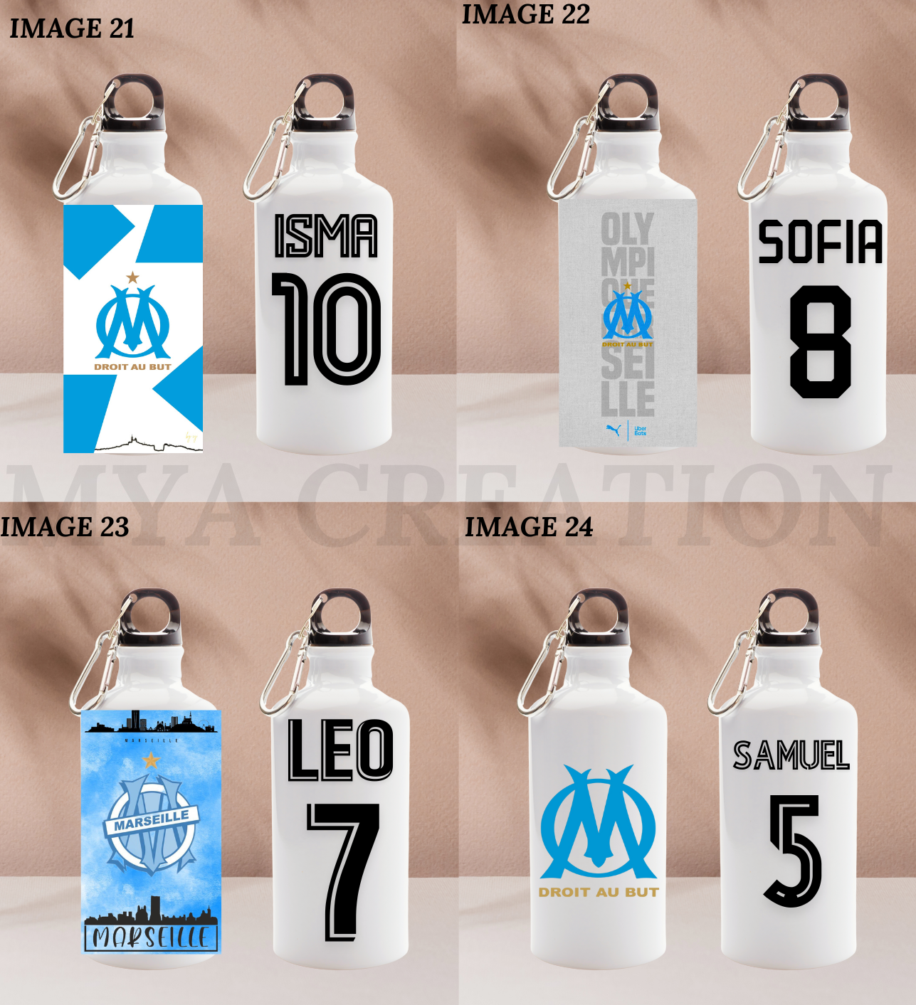 Gourde - Equipe de foot