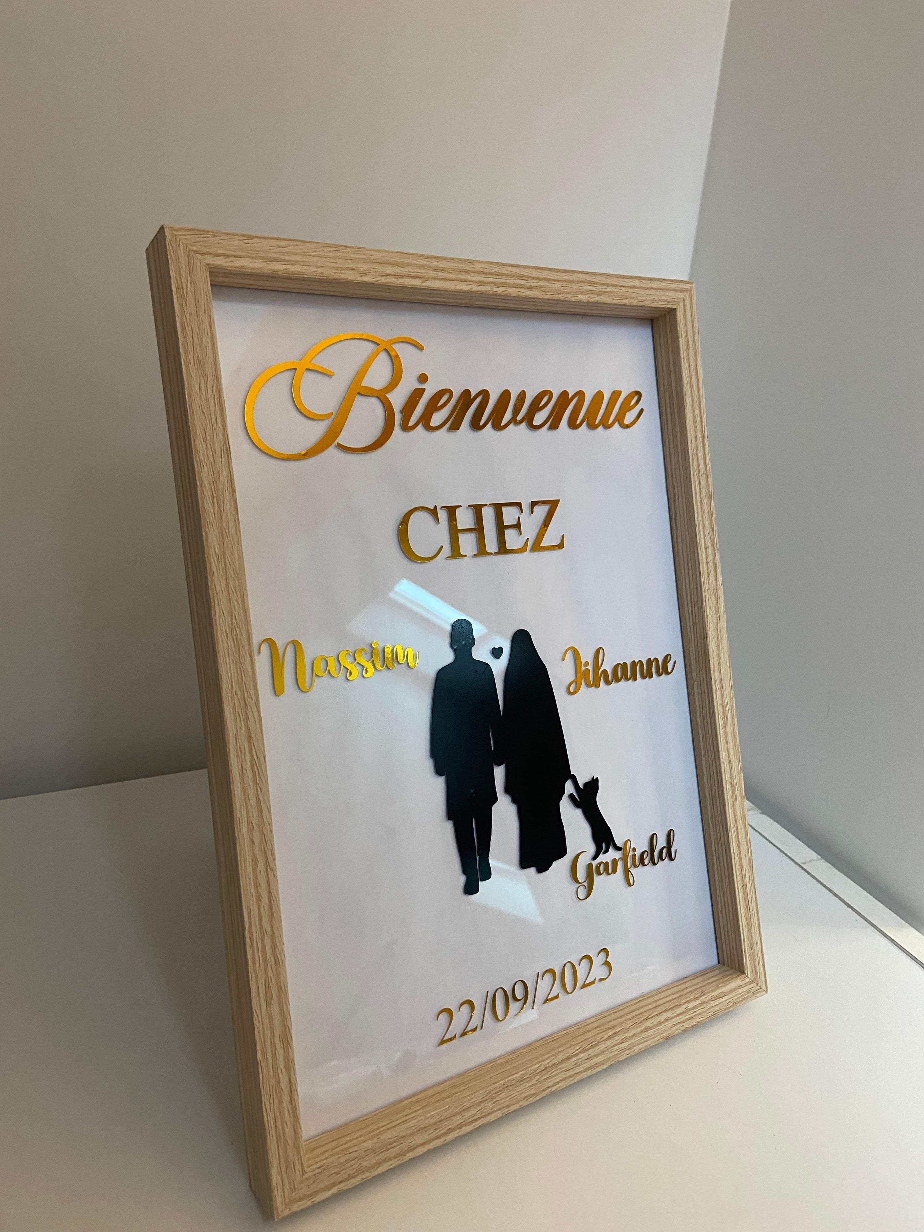 Plaque plexi 100% personnalisable