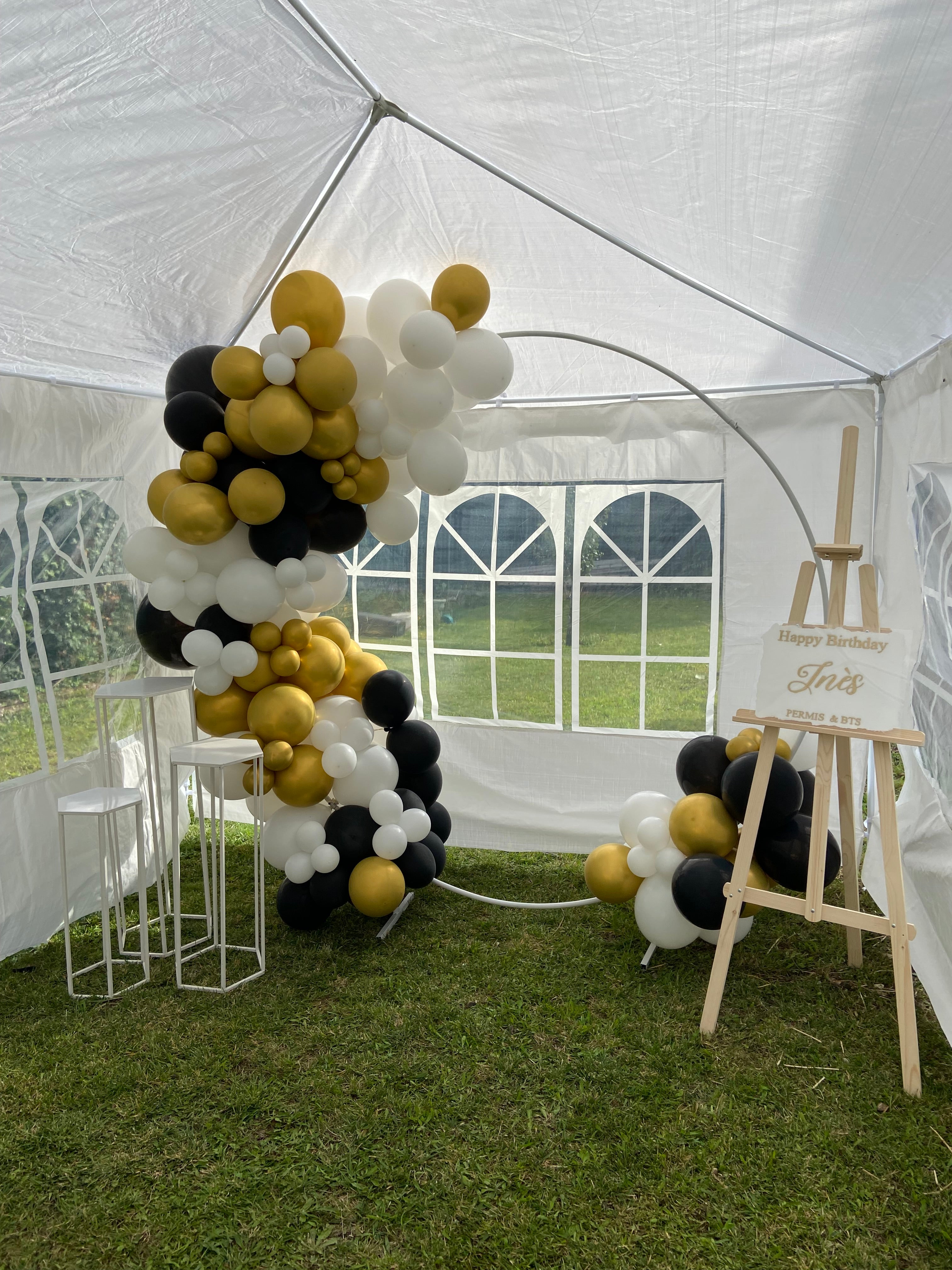 Demi arche de ballon