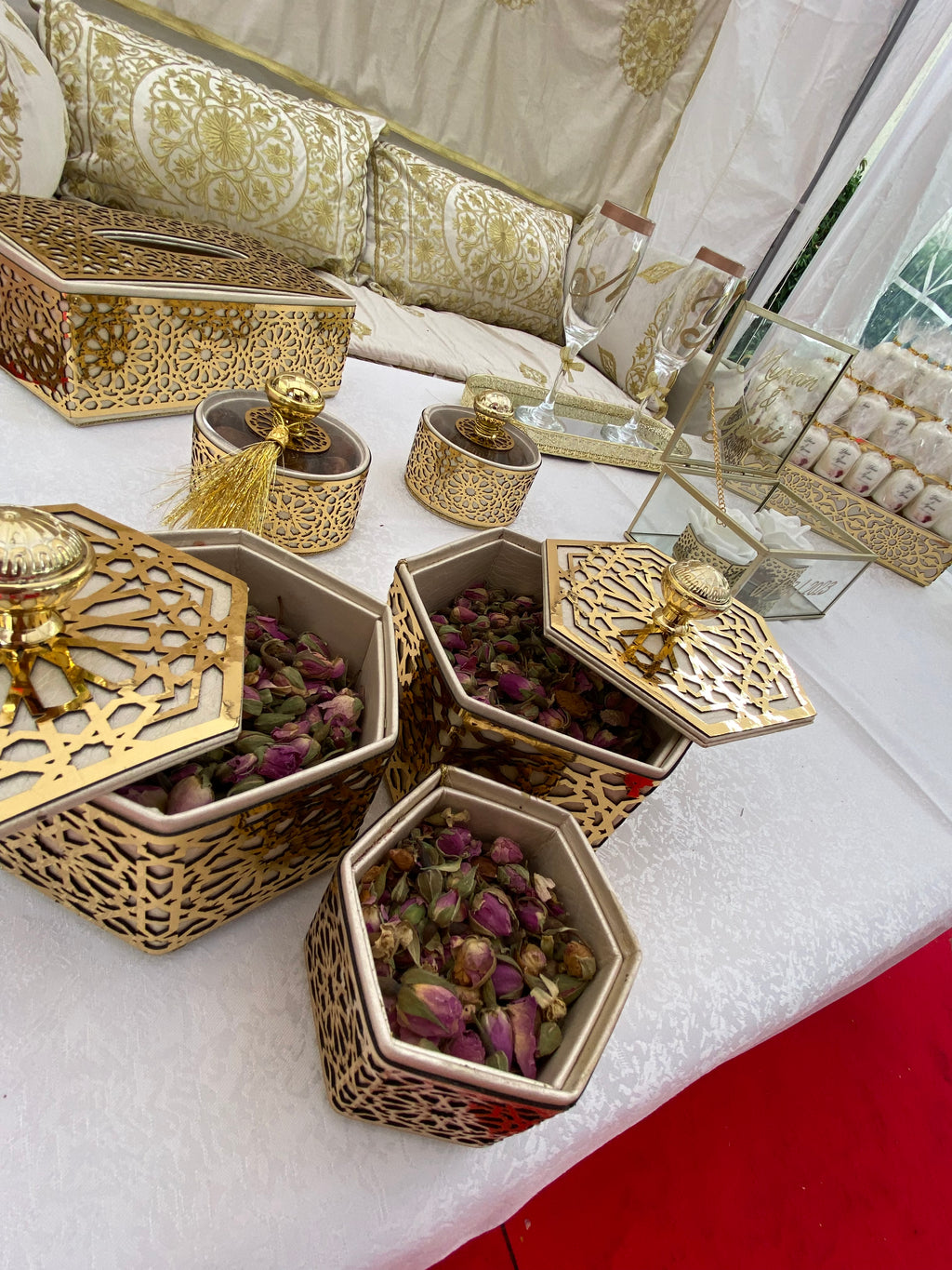 Coin mariée traditionnel or