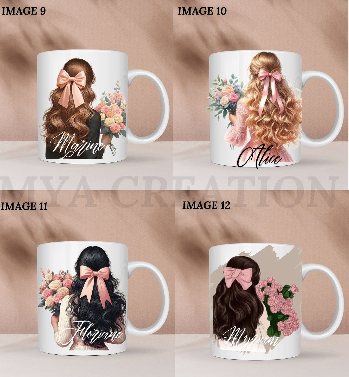 Mugs - Élégance Florale