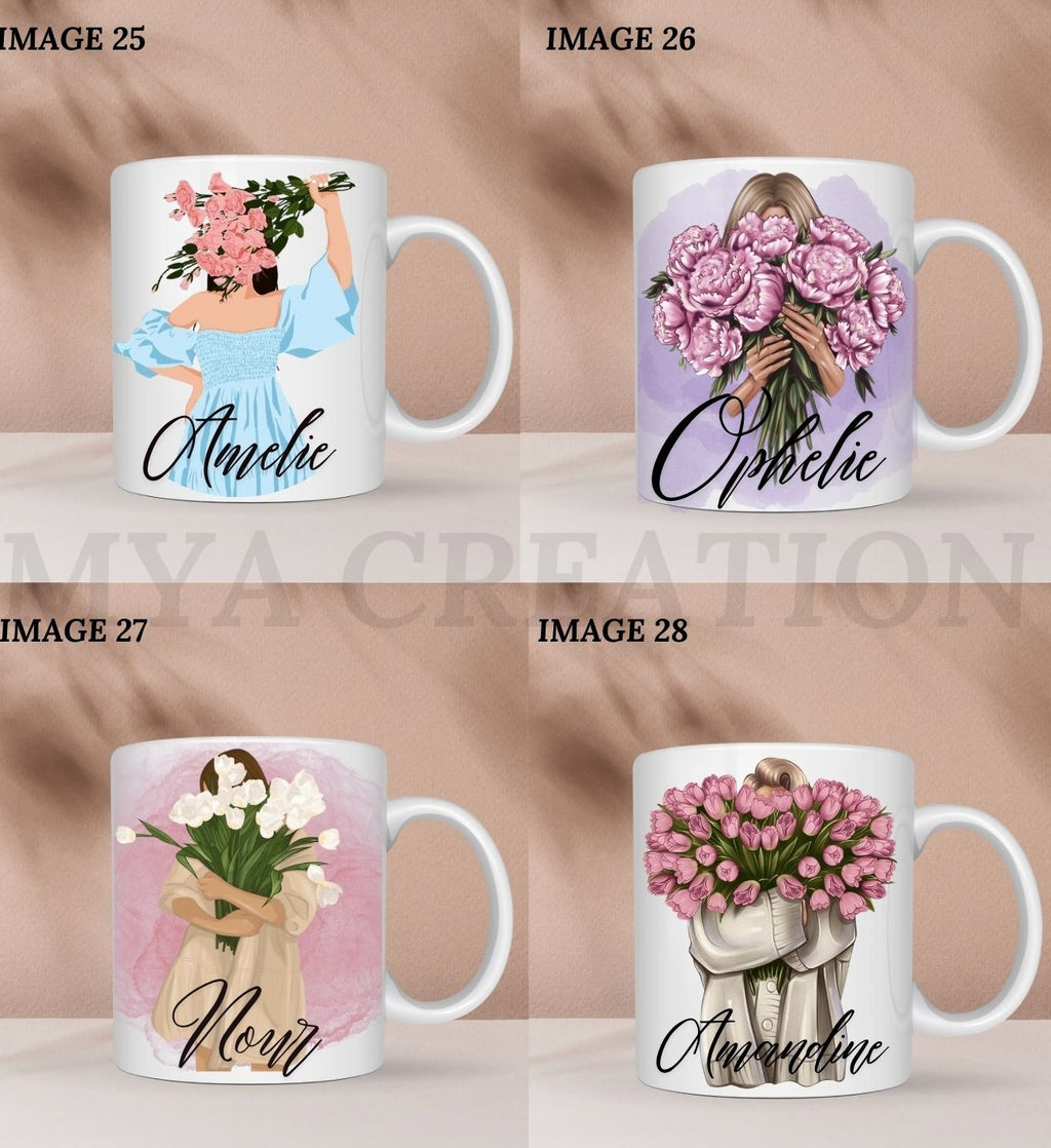 Mugs - Élégance Florale