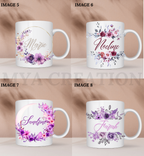 Mugs - Cadre Fleuri