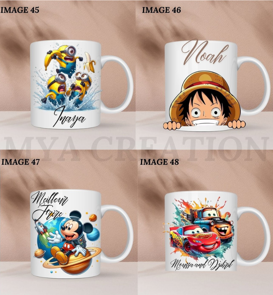Mugs - Enfant et Adolescent